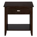 Jofran Merlot End Table - Item Number: 1030-3